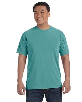 ◎NEITHERS◎ GARMENT DYED T FOR WOMEN BLUE GREEN NEB4MWTS201 Comfort Colors 6.1 oz. Ringspun Garment-Dyed T-Shirt (C1717